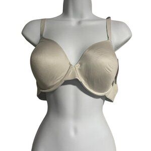 Natori Revelation Full Coverage Contour Underwire Bra Light Beige Size 38D